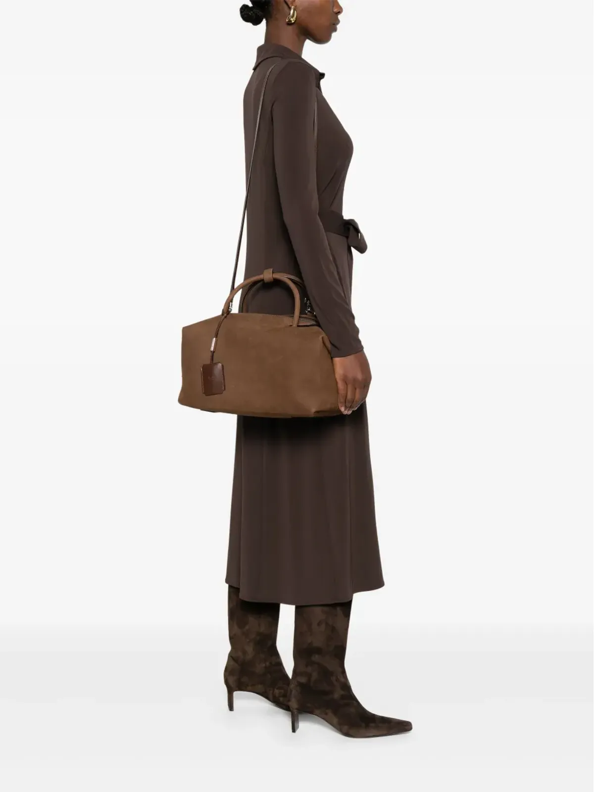 Max Mara スエード トートバッグ - 画像2