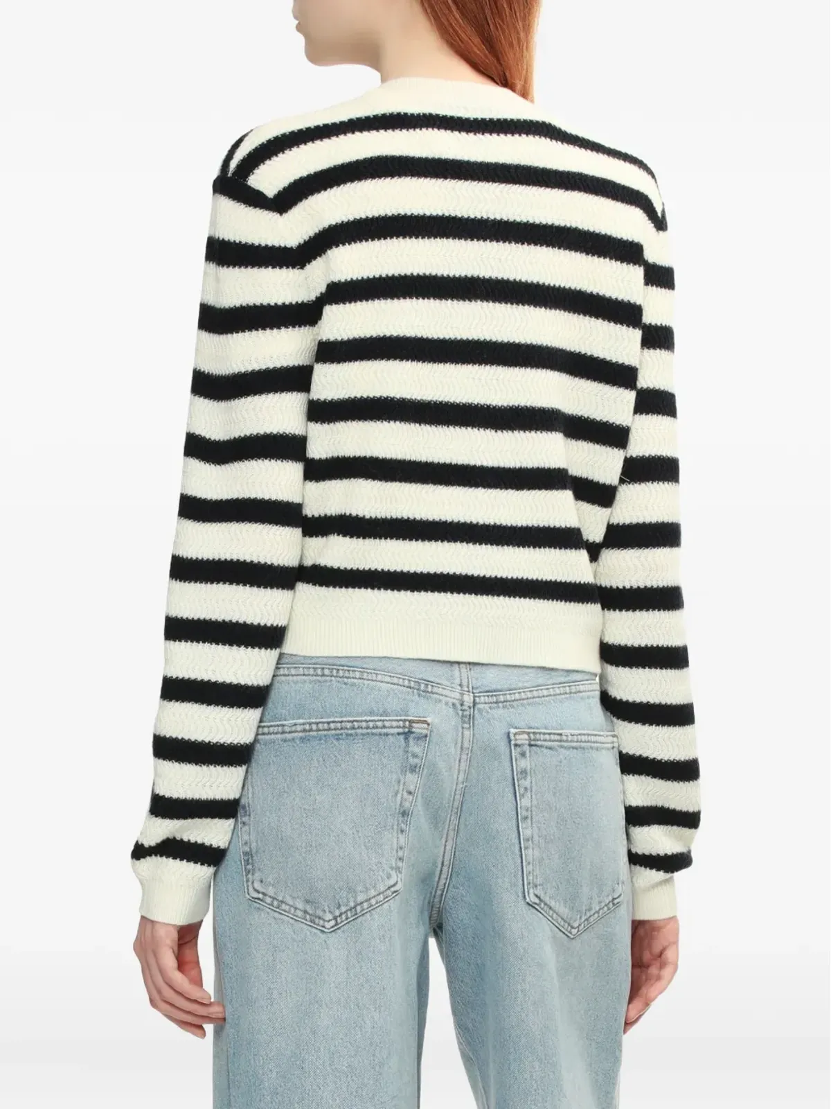 A.P.C. Manonストライプカーディガン - 画像4