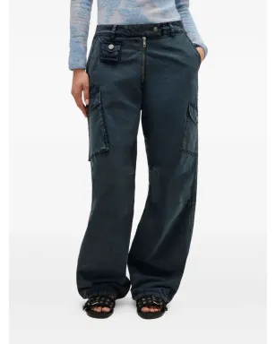 GANNI カーゴポケットパンツ - ブルー - サムネイル3