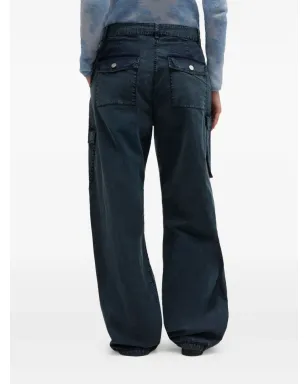 GANNI カーゴポケットパンツ - ブルー - サムネイル4