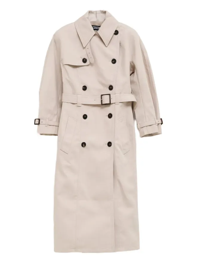 JACQUEMUS Jacquemus ダブルブレスト ベルト付き トレンチコートの商品画像