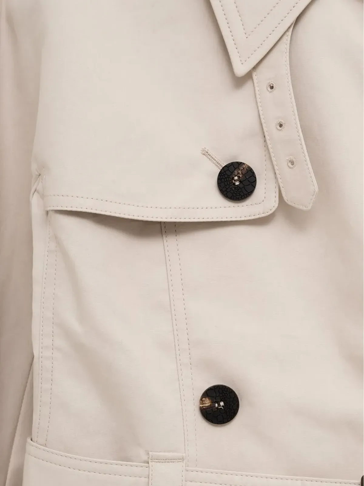 Jacquemus ダブルブレスト ベルト付き トレンチコート - 画像3
