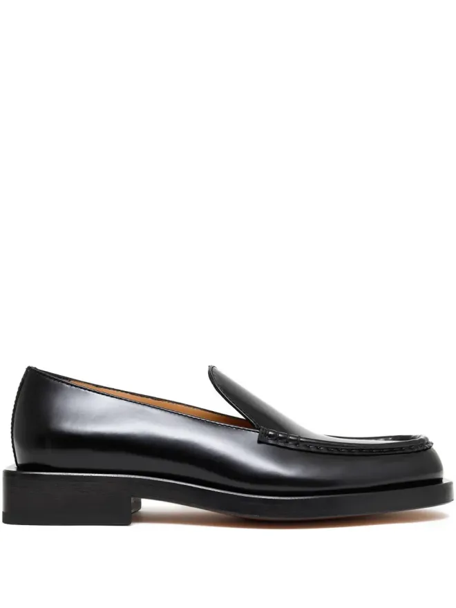 JACQUEMUS Jacquemus ローファー ブロックヒール シューズ ブラックの商品画像