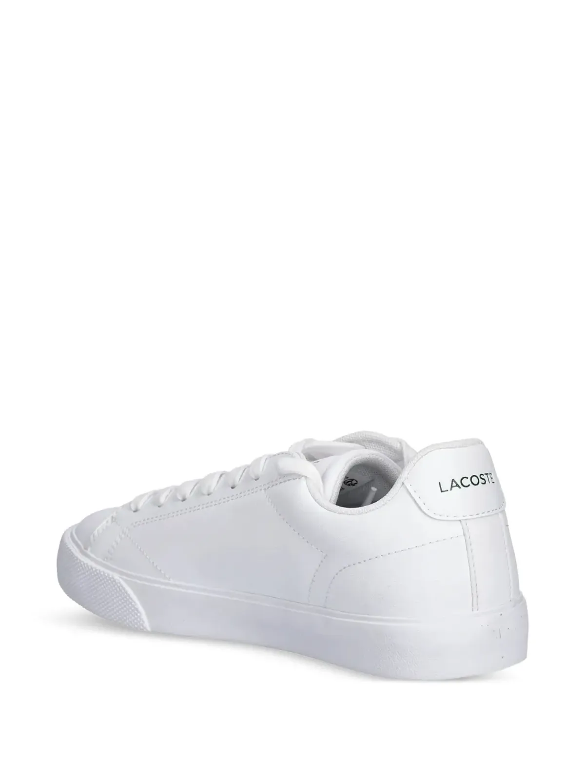 Lacoste クロコダイルエンボスドレザー スニーカー - 画像3