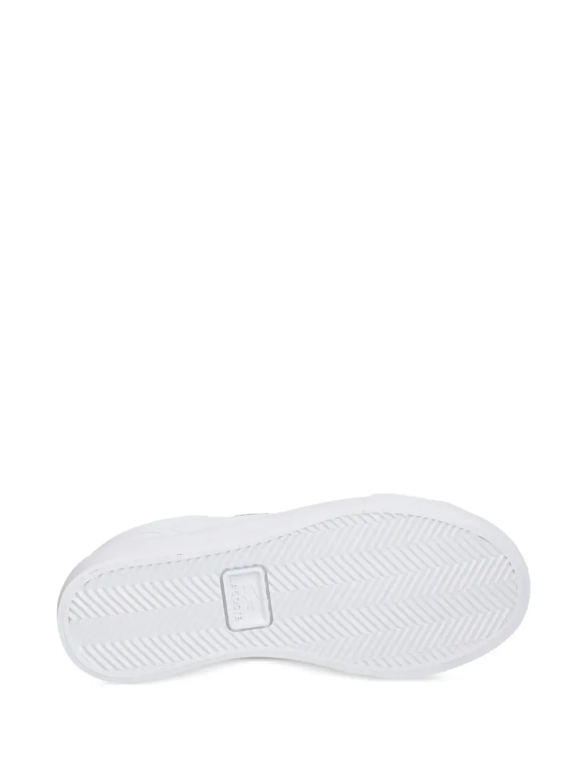 Lacoste クロコダイルエンボスドレザー スニーカー - 画像4