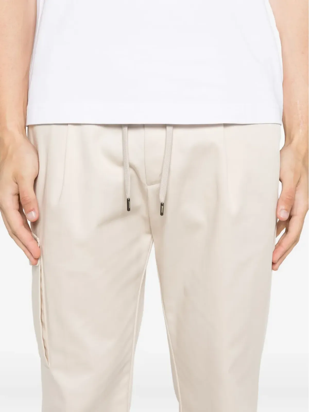 Herno ドローストリングカーゴポケットパンツ - 画像5