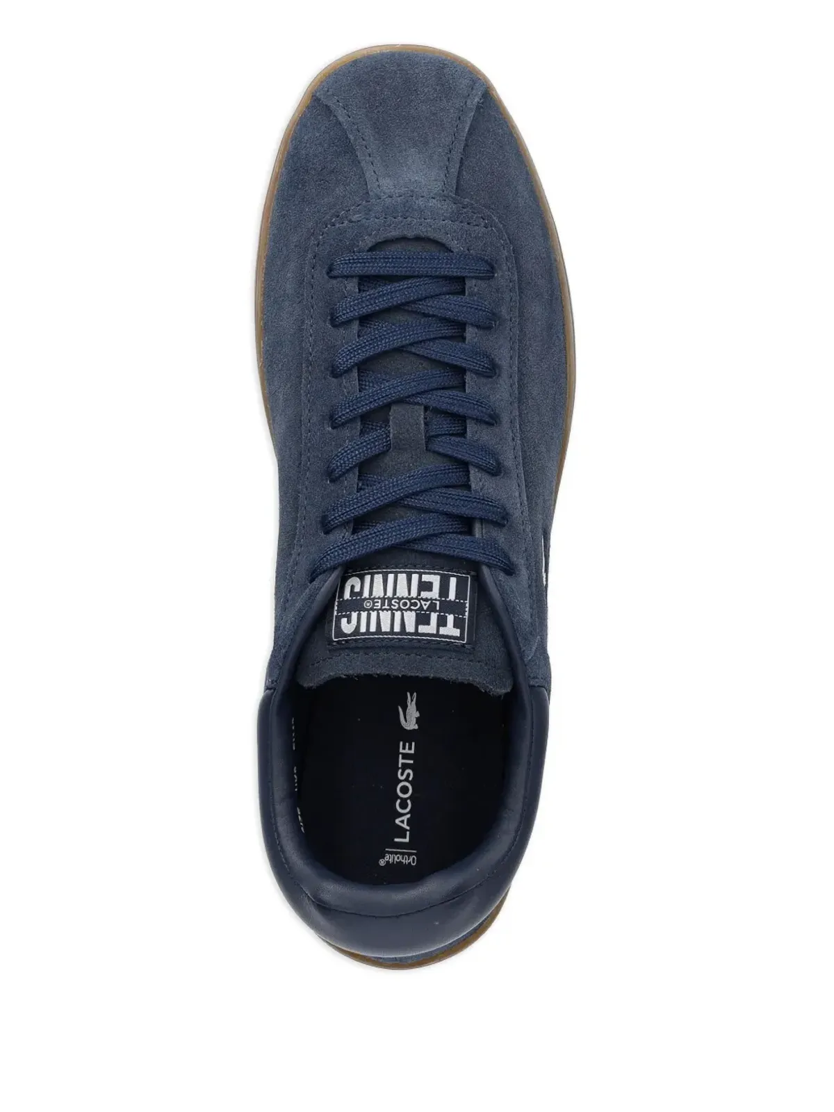 Lacoste スエード ロゴディテール スニーカー - 画像2