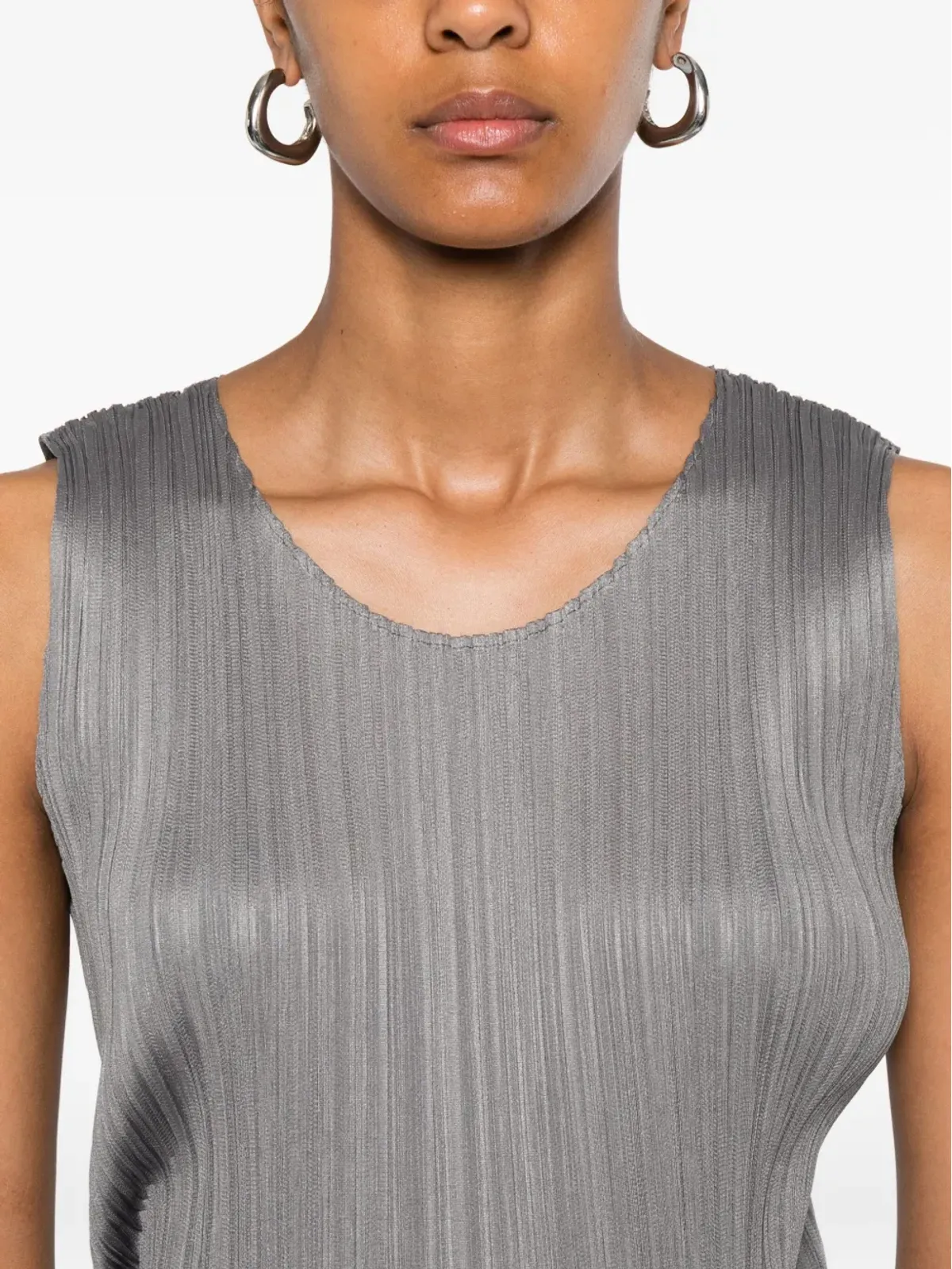Pleats Please Issey Miyake プリーツタンクトップ - 画像5