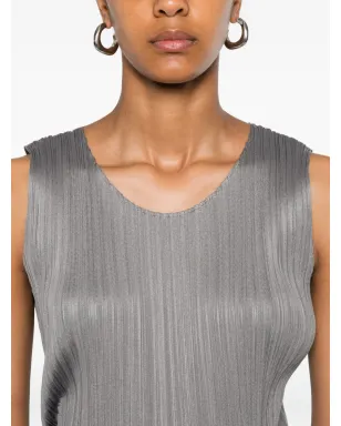 Pleats Please Issey Miyake プリーツタンクトップ - サムネイル5