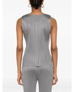 Pleats Please Issey Miyake プリーツタンクトップ - サムネイル4