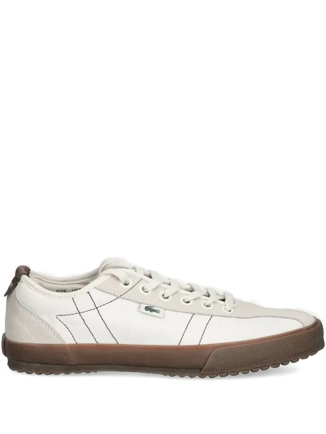 Lacoste Lacoste スエードパネルドスニーカー グレーの商品画像