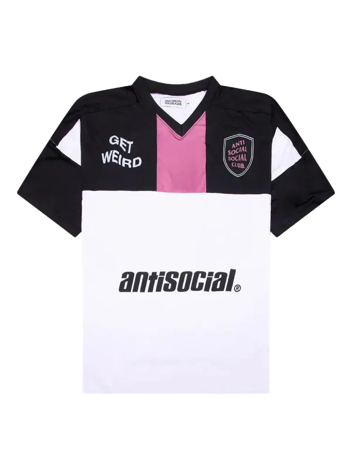 Anti Social Social Club Get Weird Tシャツ - White - 画像1