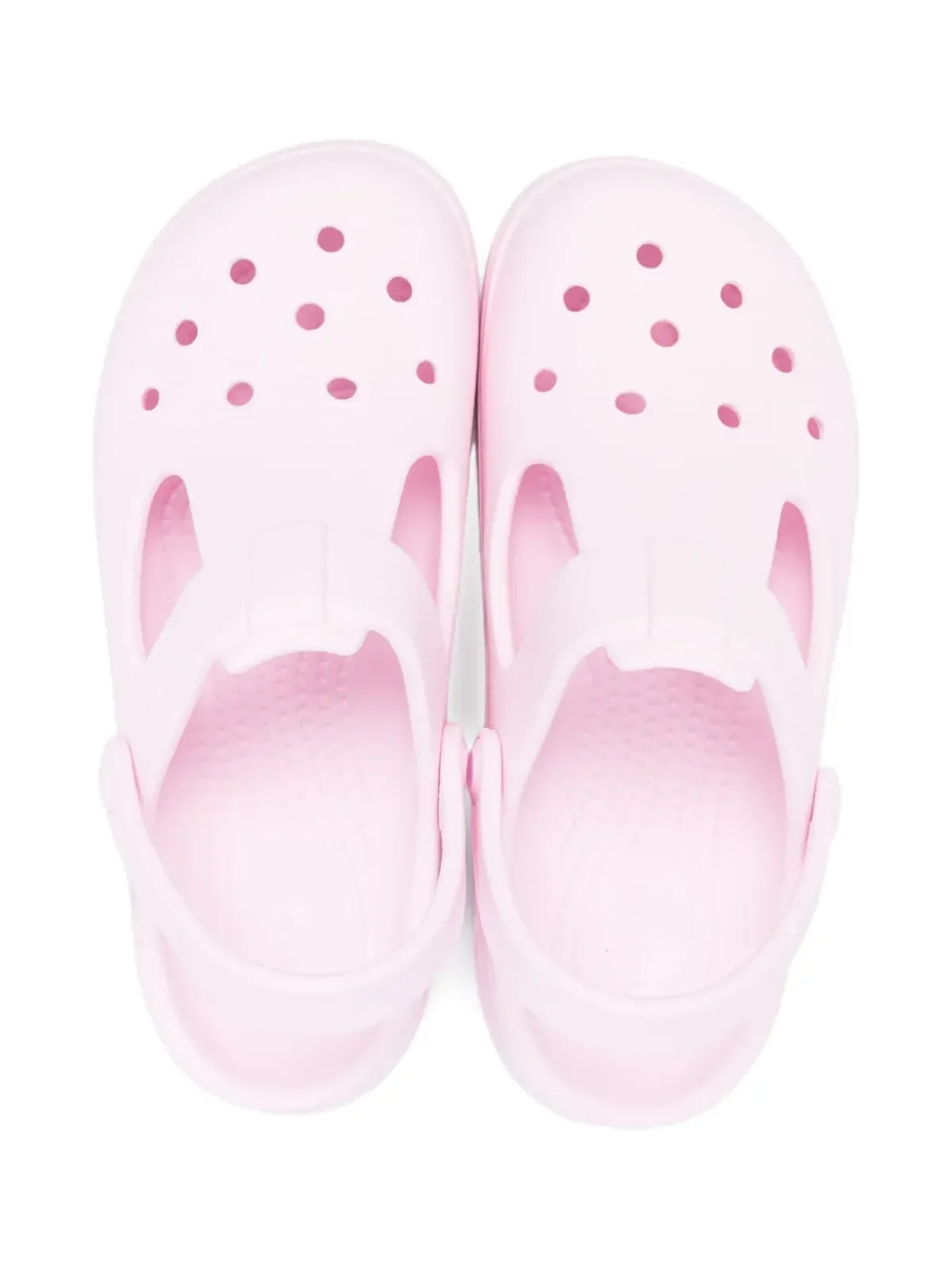 Crocs Kids クラシックT メアリーヌ 穴あきクロッグ - 画像3