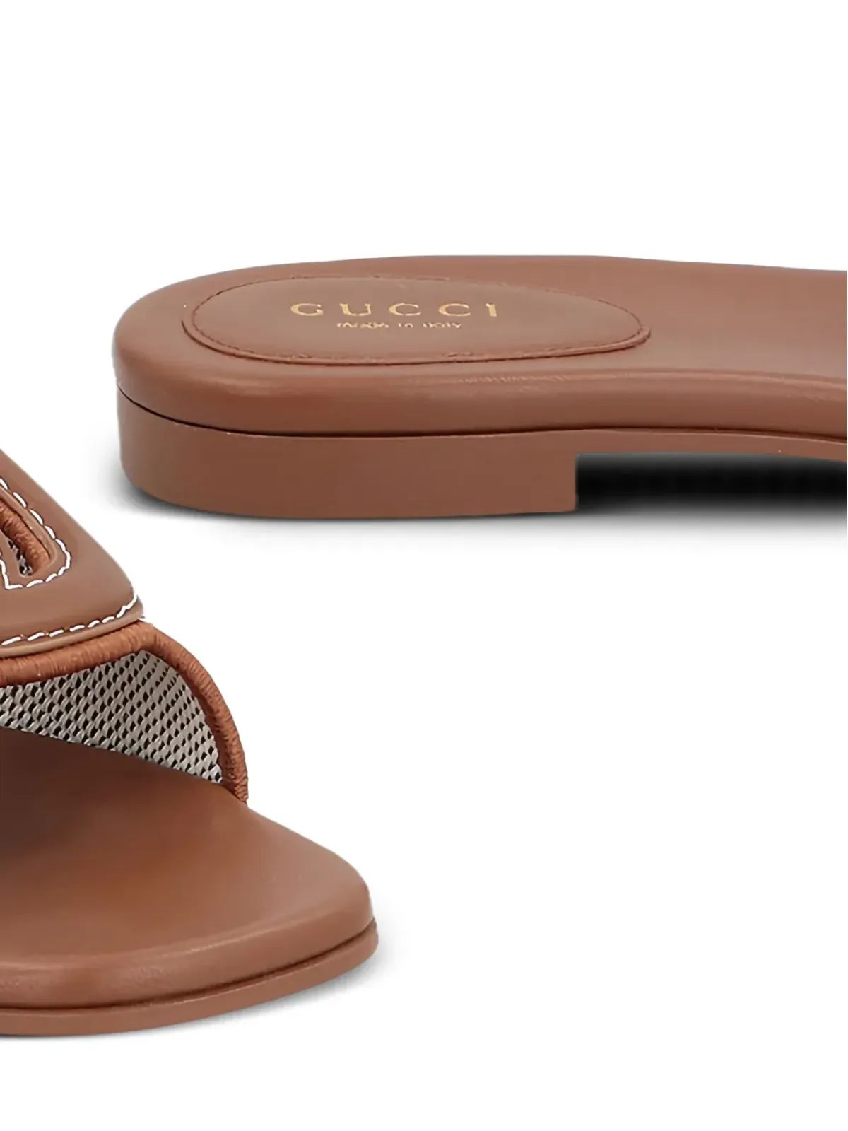 Gucci キャンバスサンダル - 画像2