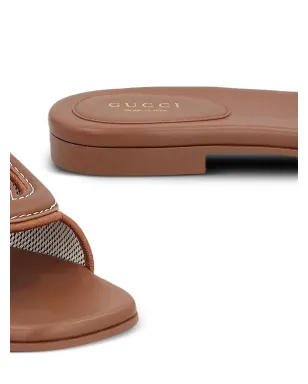 Gucci キャンバスサンダル - サムネイル2