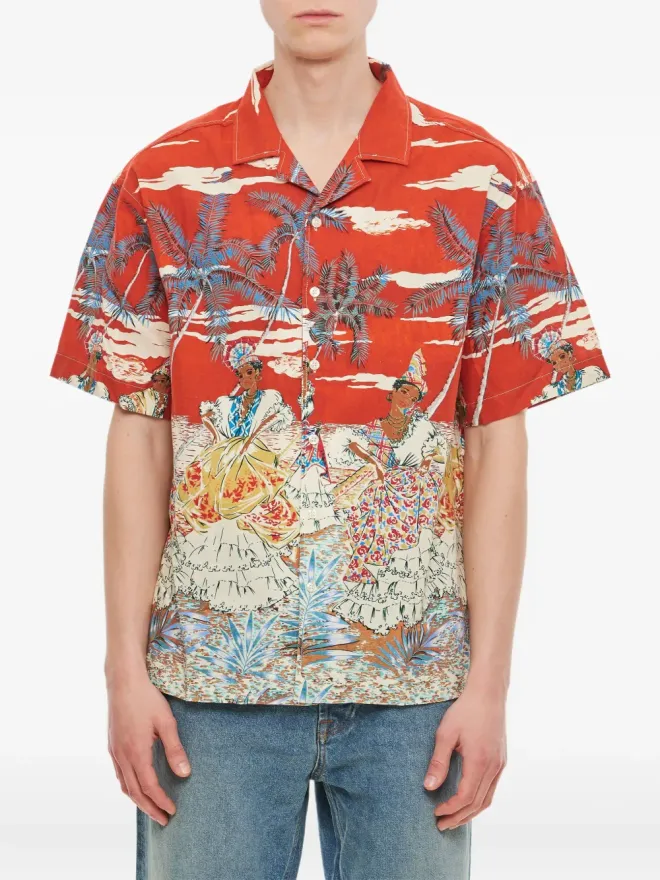 President's President’S パームツリー柄シャツの商品画像