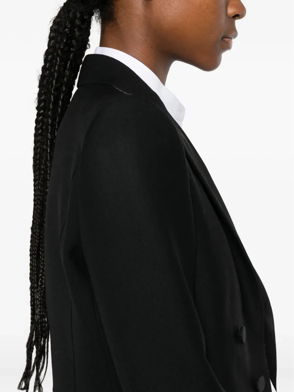 TOM FORD ダブルブレスト クロップドブレザー - 画像5