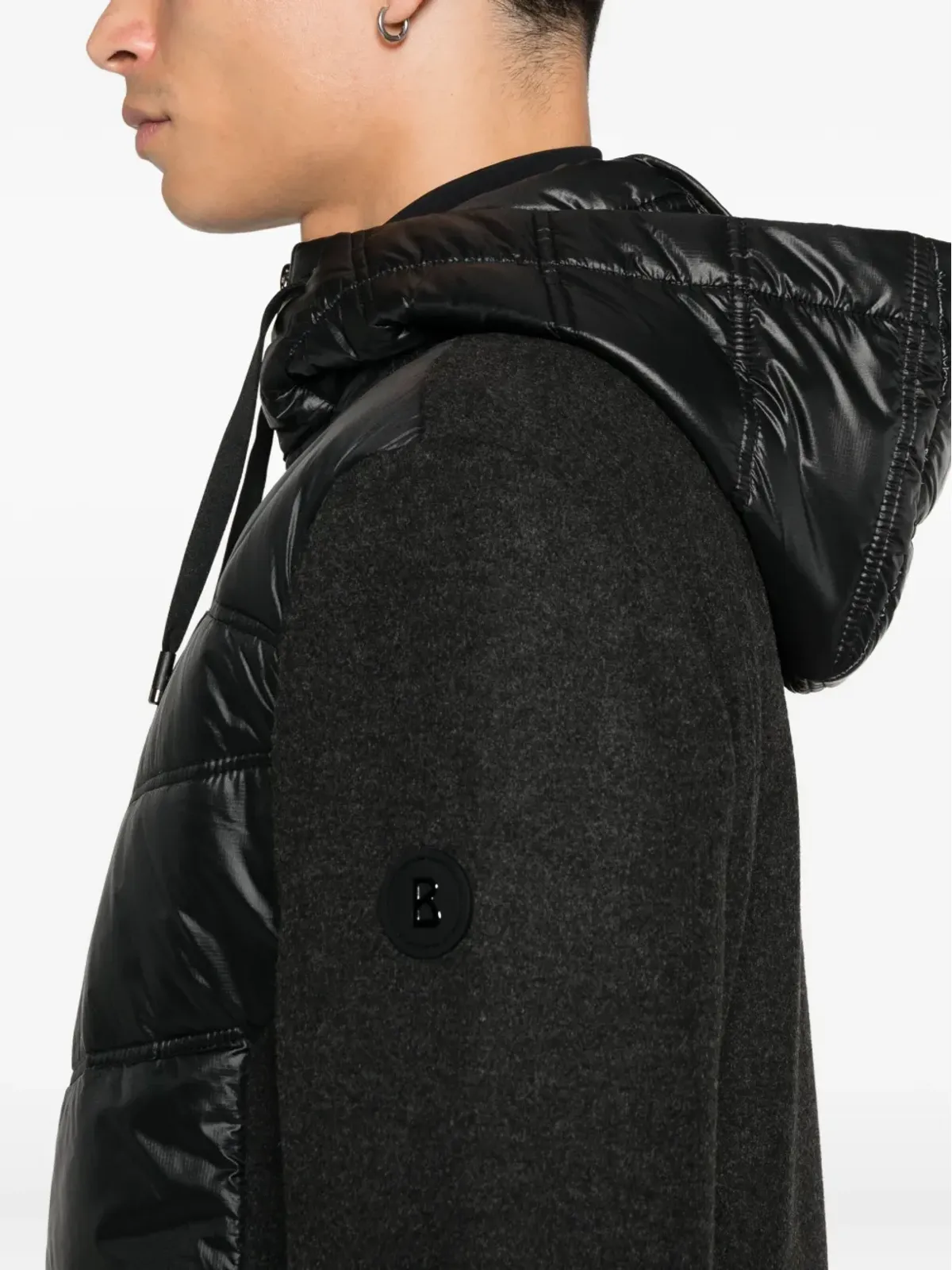 BOGNER ジョシュア ハイブリッド ジャケット ブラック - 画像5