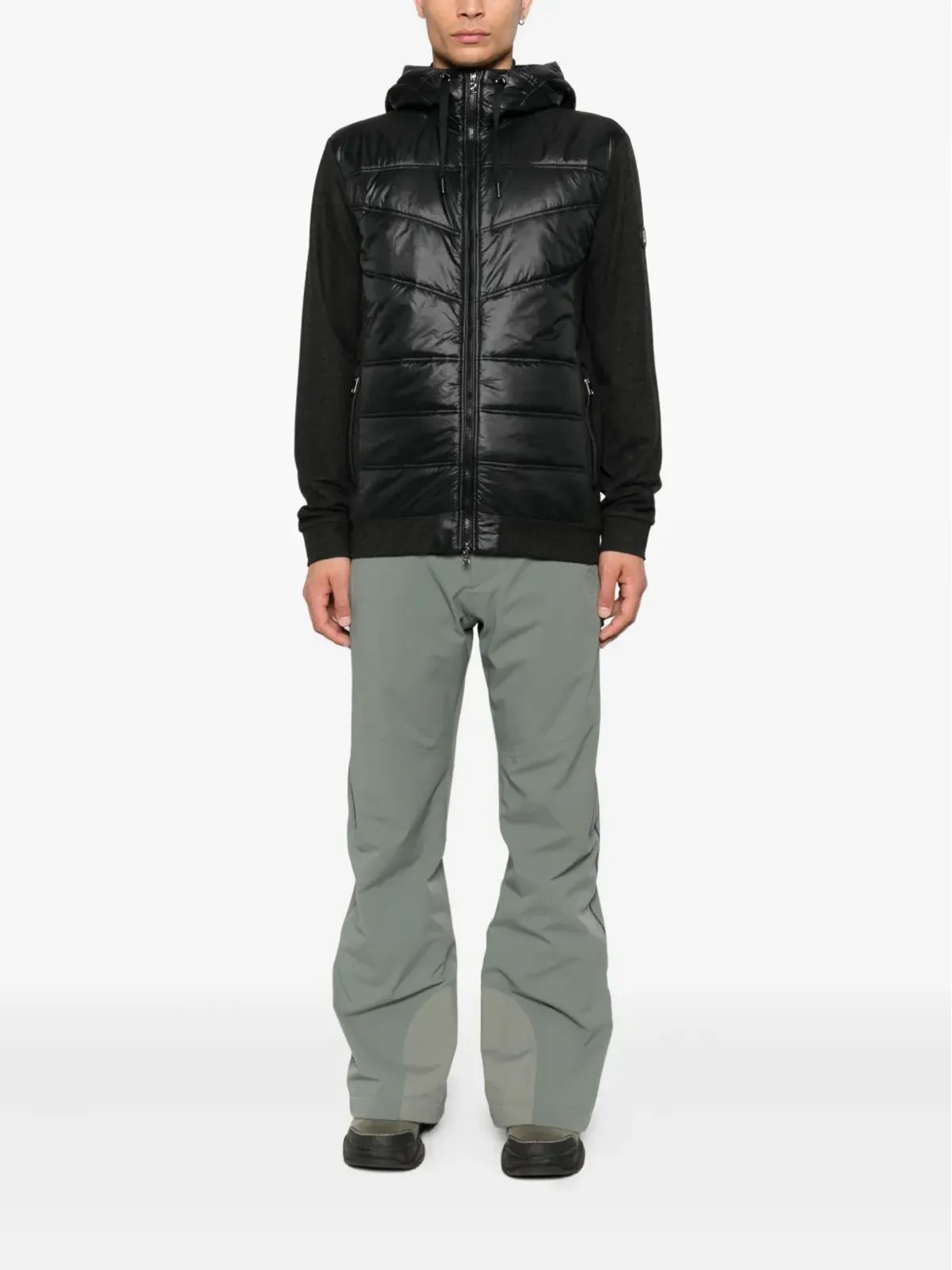 BOGNER ジョシュア ハイブリッド ジャケット ブラック - 画像2