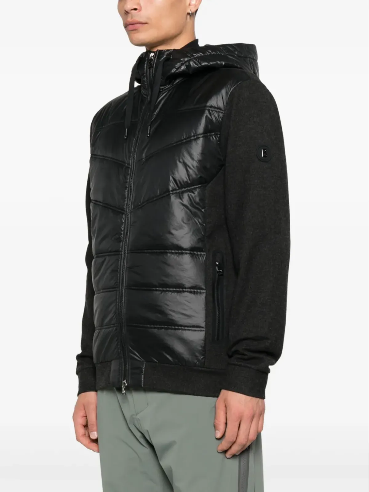 BOGNER ジョシュア ハイブリッド ジャケット ブラック - 画像3