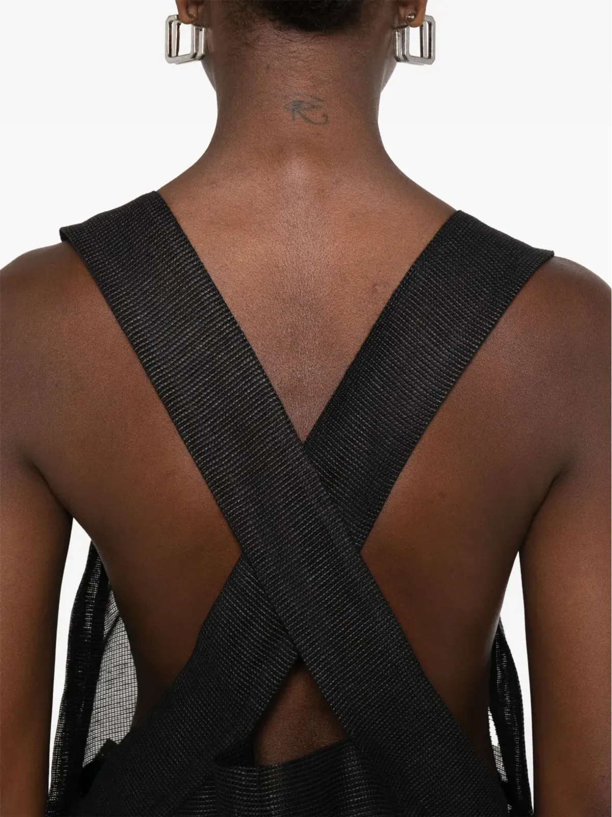 Issey Miyake ノースリーブ ミディドレス - 画像5