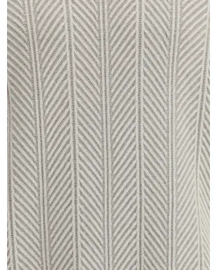 Brunello Cucinelli ヘリンボーン タートルネック セーター - サムネイル4