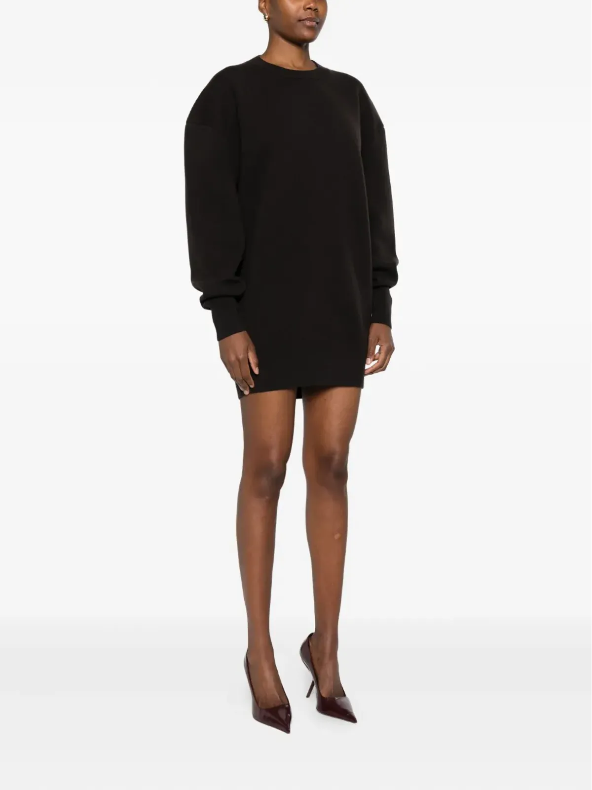 TOM FORD ラウンドネック ミニドレス - 画像3