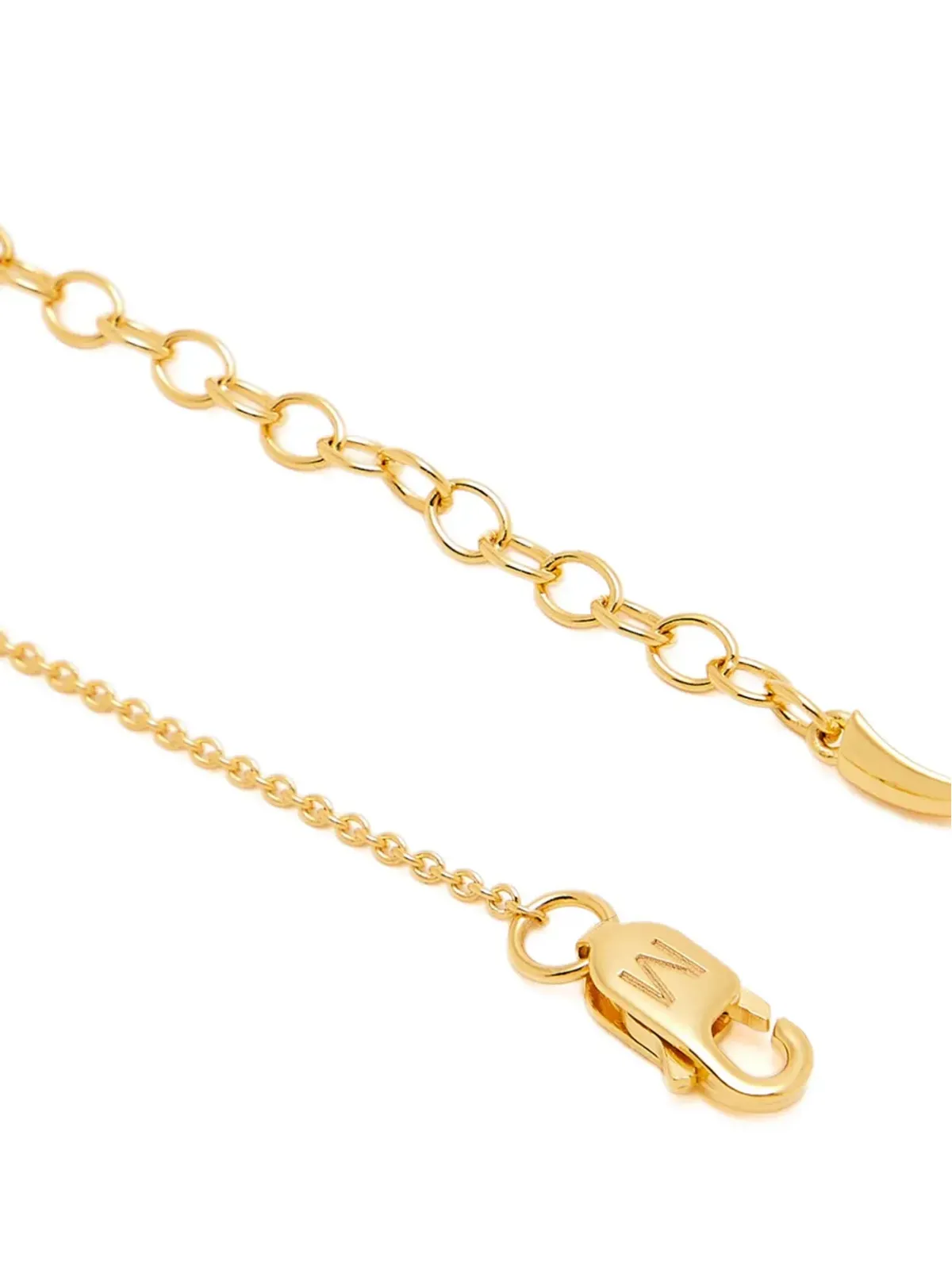 Missoma Puffy Heart ペンダントネックレス - Gold - 画像3