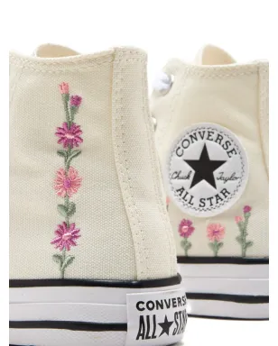 Converse Kids 刺繍花柄ハイカットスニーカー - サムネイル2