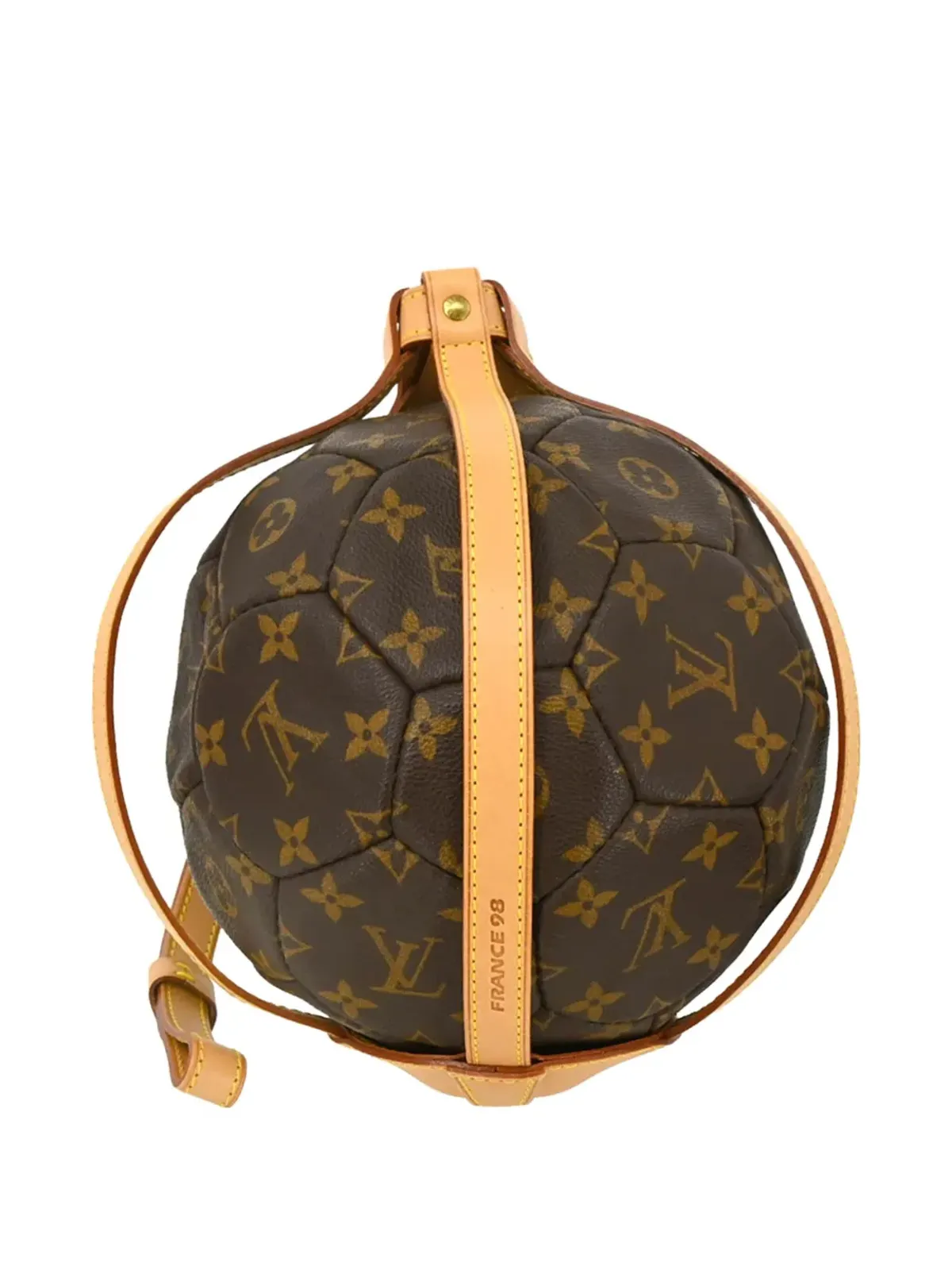 Louis Vuitton ビンテージ 1998年ワールドカップ記念 モノグラム・フットボール - ブラウン - 画像1