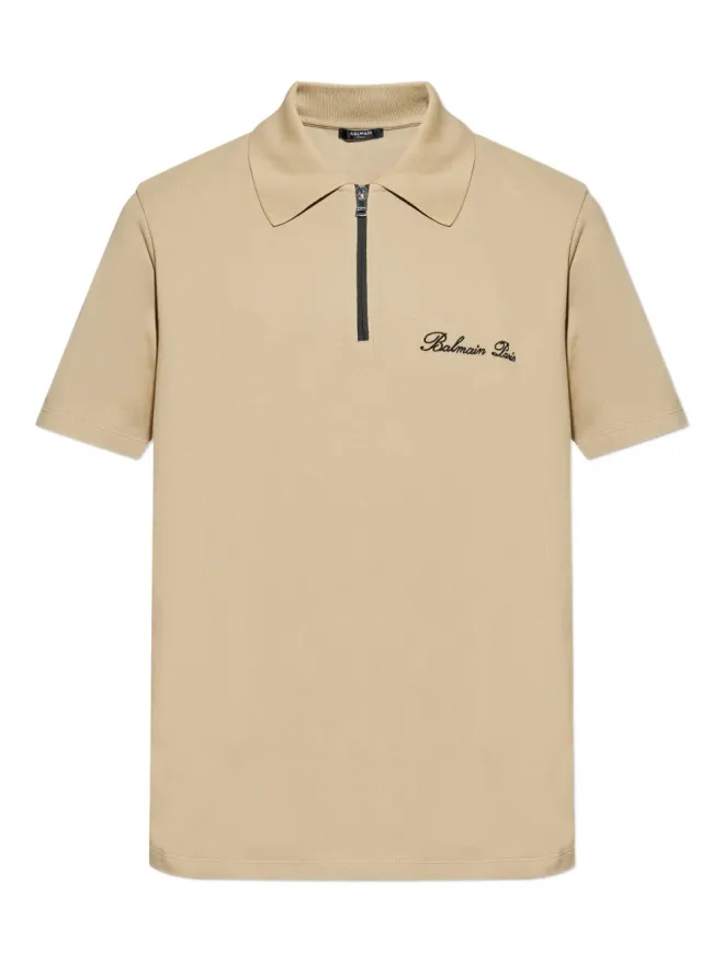 BALMAIN Balmain ジップ付きポロシャツの商品画像