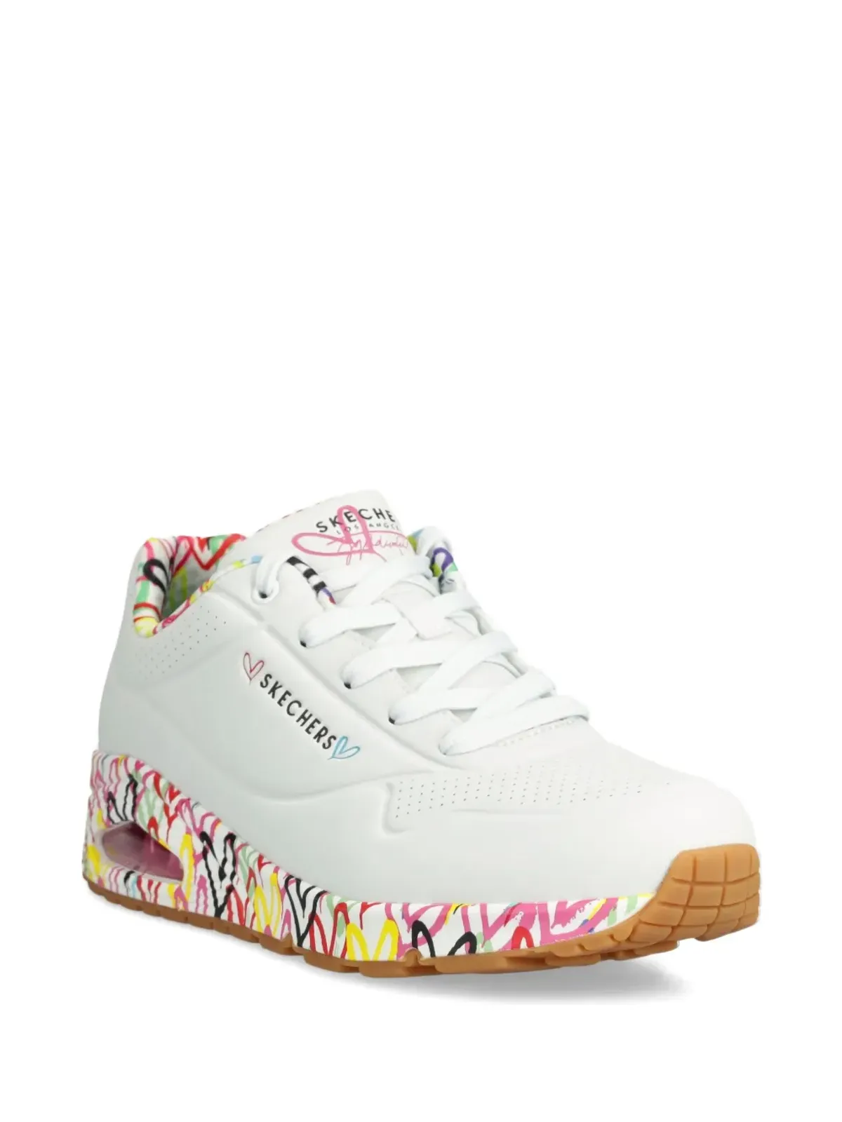 Skechers x JGoldcrown Uno Loving Love ハート柄スニーカー - 画像2