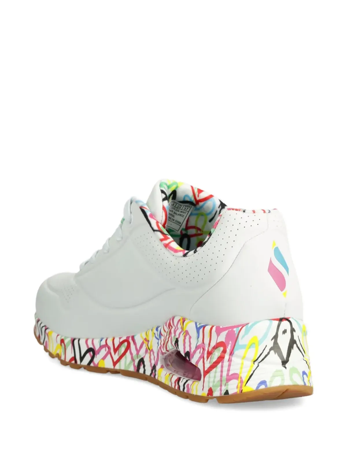 Skechers x JGoldcrown Uno Loving Love ハート柄スニーカー - 画像3