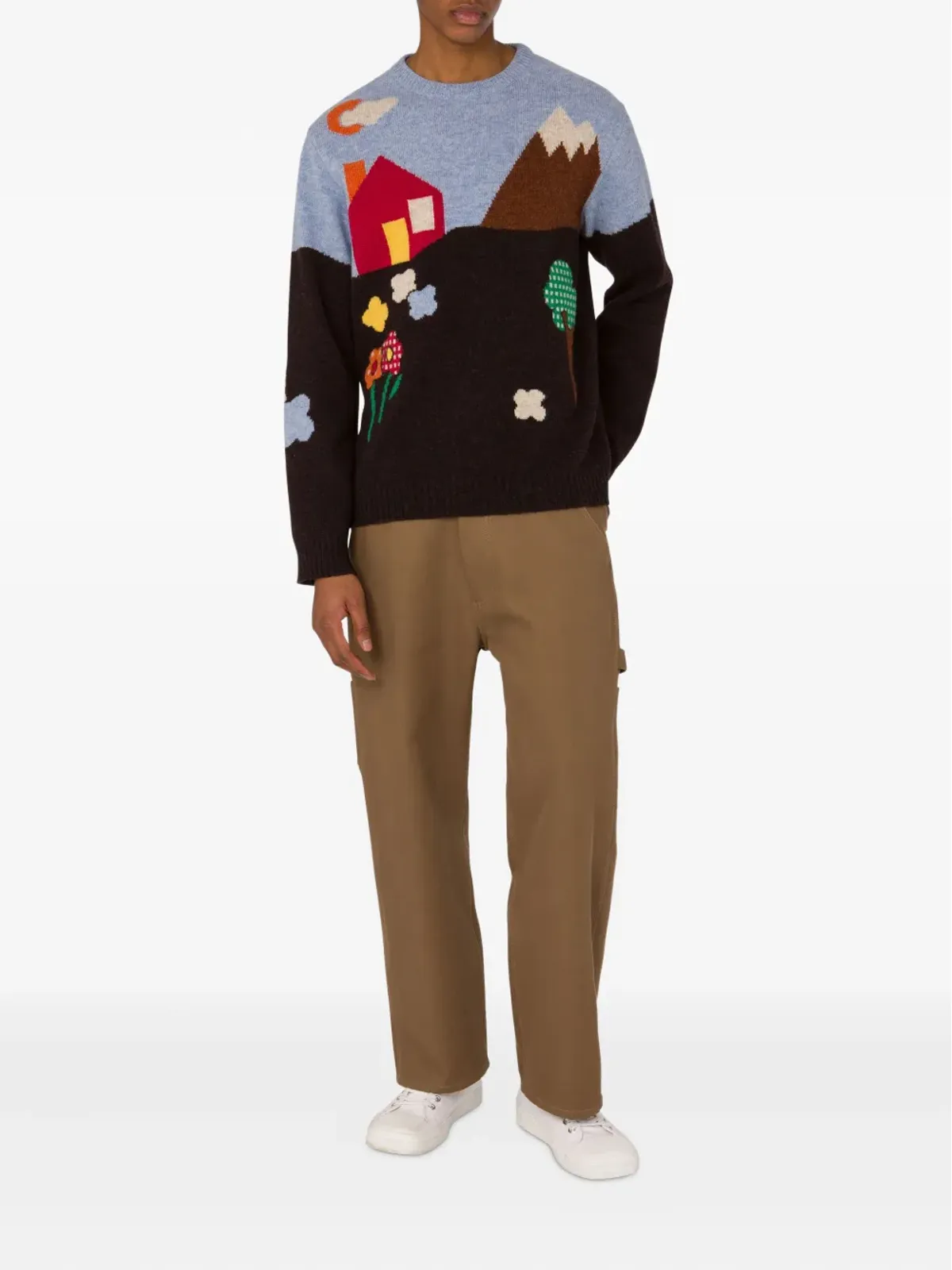 Moschino ストラップディテールパンツ - 画像2