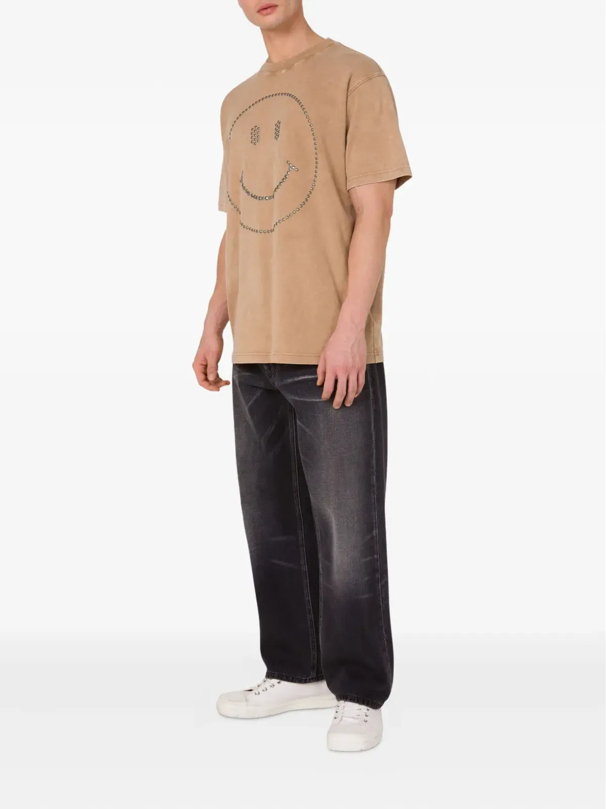 Moschino スマイリースタッズTシャツ - 画像2