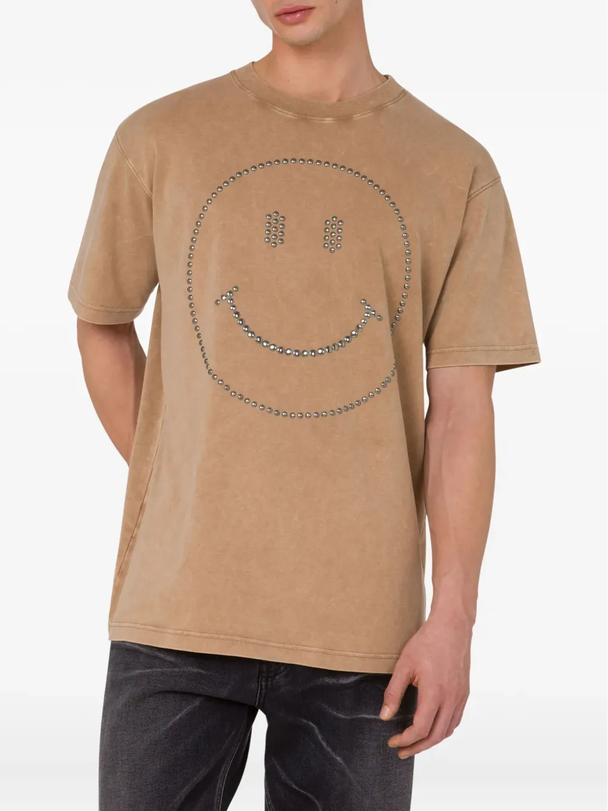 Moschino スマイリースタッズTシャツ - 画像3