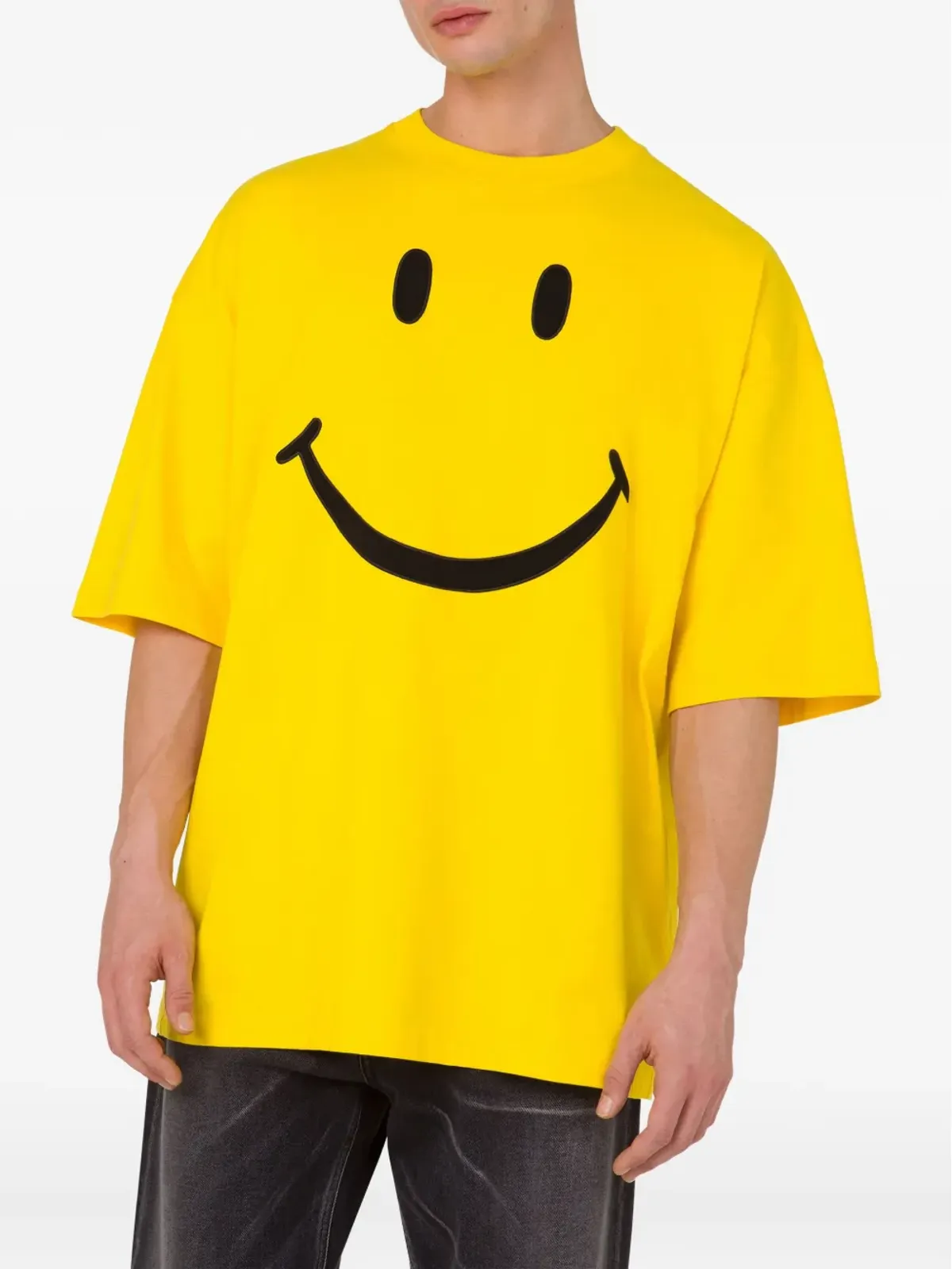 Moschino x Smiley® オーガニックコットン Tシャツ - イエロー - 画像3