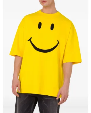 Moschino x Smiley® オーガニックコットン Tシャツ - イエロー - サムネイル3