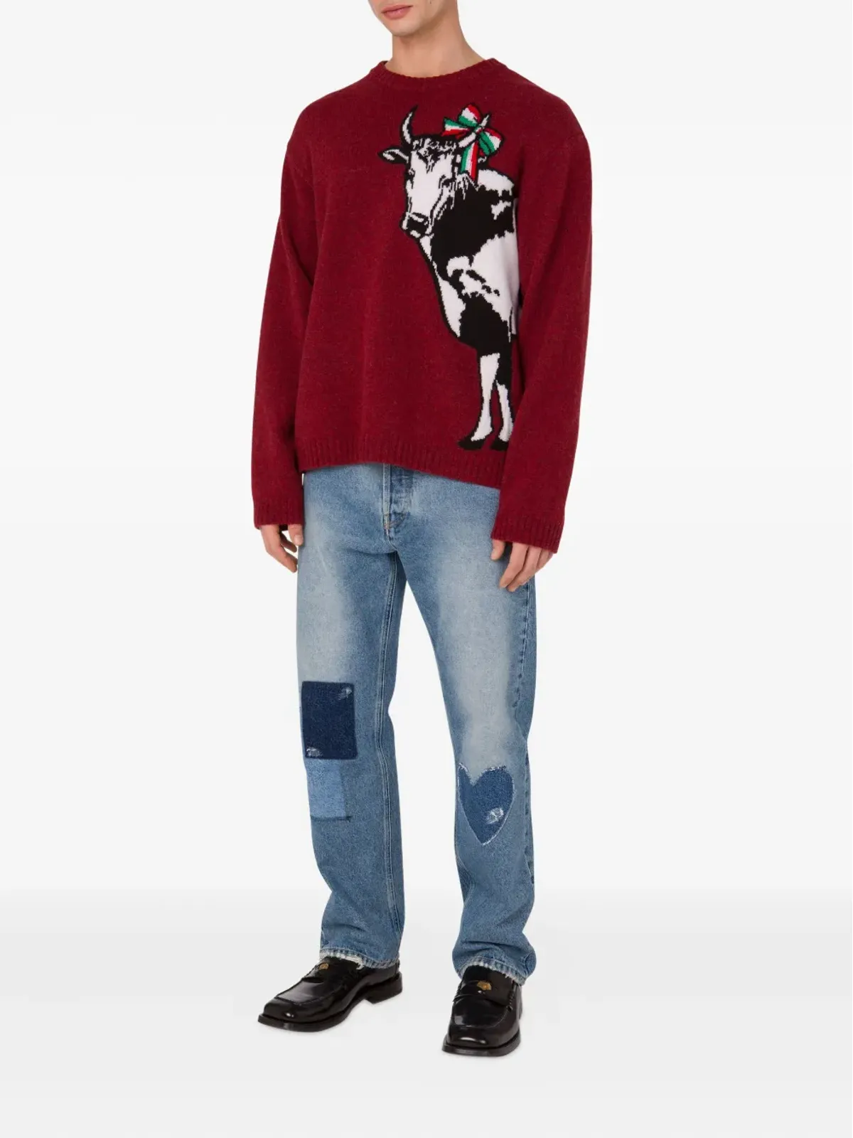 Moschino パッチワークジーンズ - 画像2