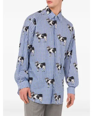 Moschino チェック柄ボタンアップシャツ - サムネイル3