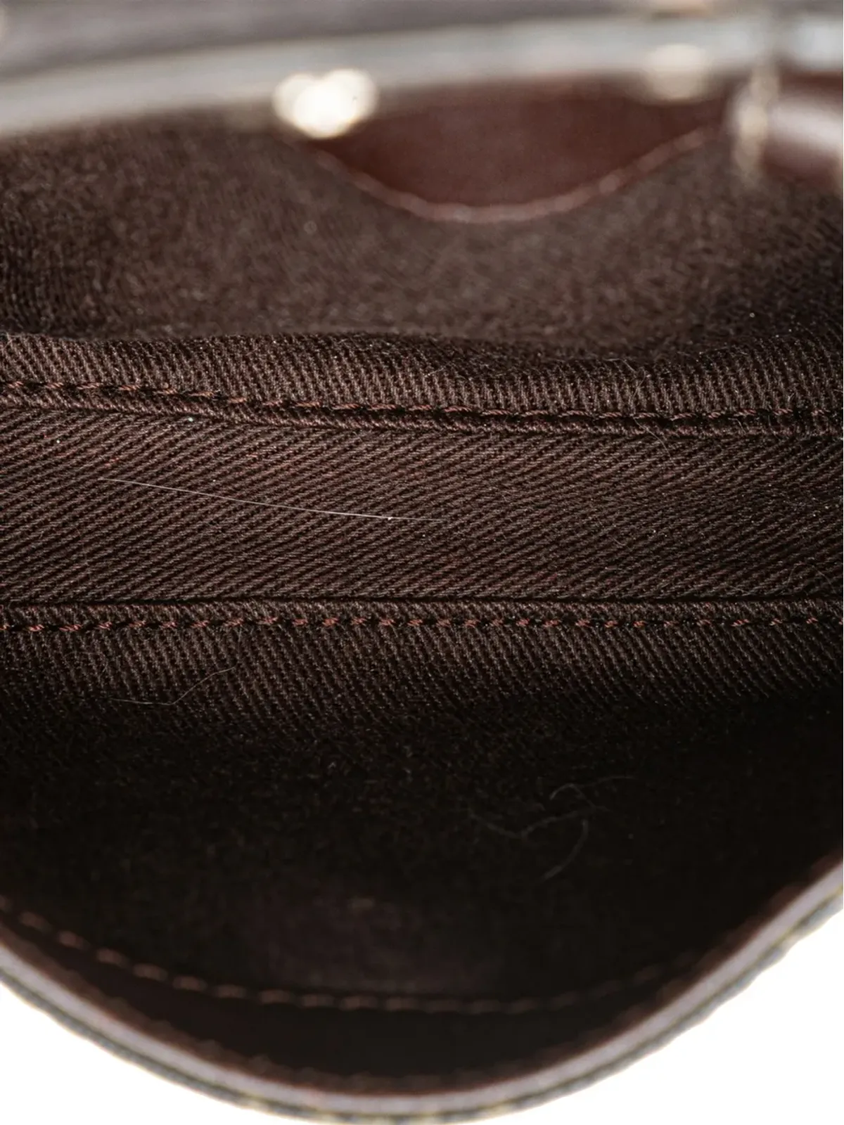 Loewe Vintage 2007 Anagram コーティッドキャンバス クロスボディバッグ - ブラウン - 画像5