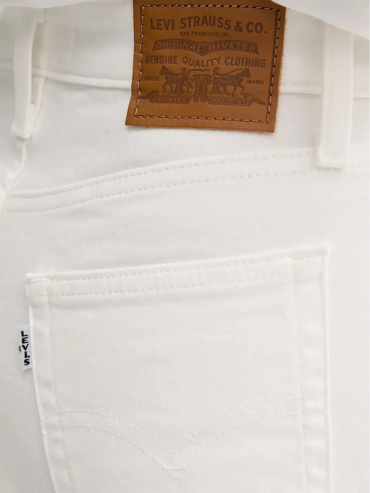 Levi's 721 ハイライズジーンズ - ホワイト - 画像3