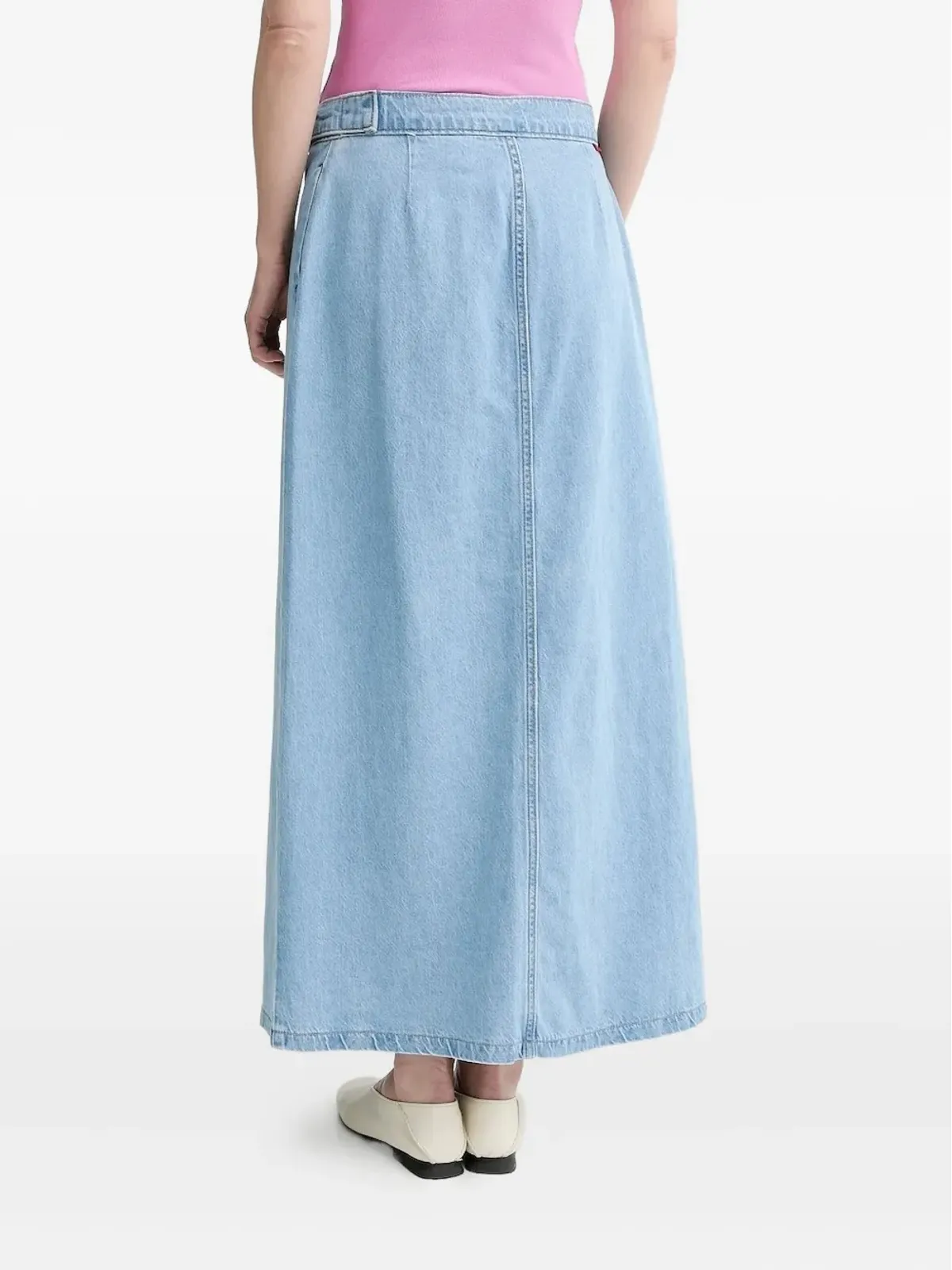Levi's ベルト付きラップスカート - 画像2