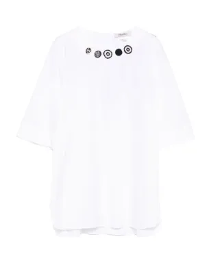 S Max Mara 装飾ネックライン Tシャツ - サムネイル1