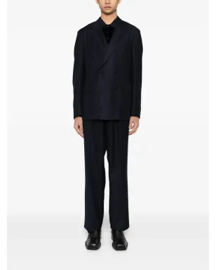 Canali ピンストライプ ダブルブレストスーツ - サムネイル2