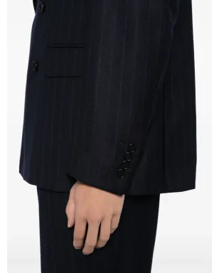 Canali ピンストライプ ダブルブレストスーツ - サムネイル4