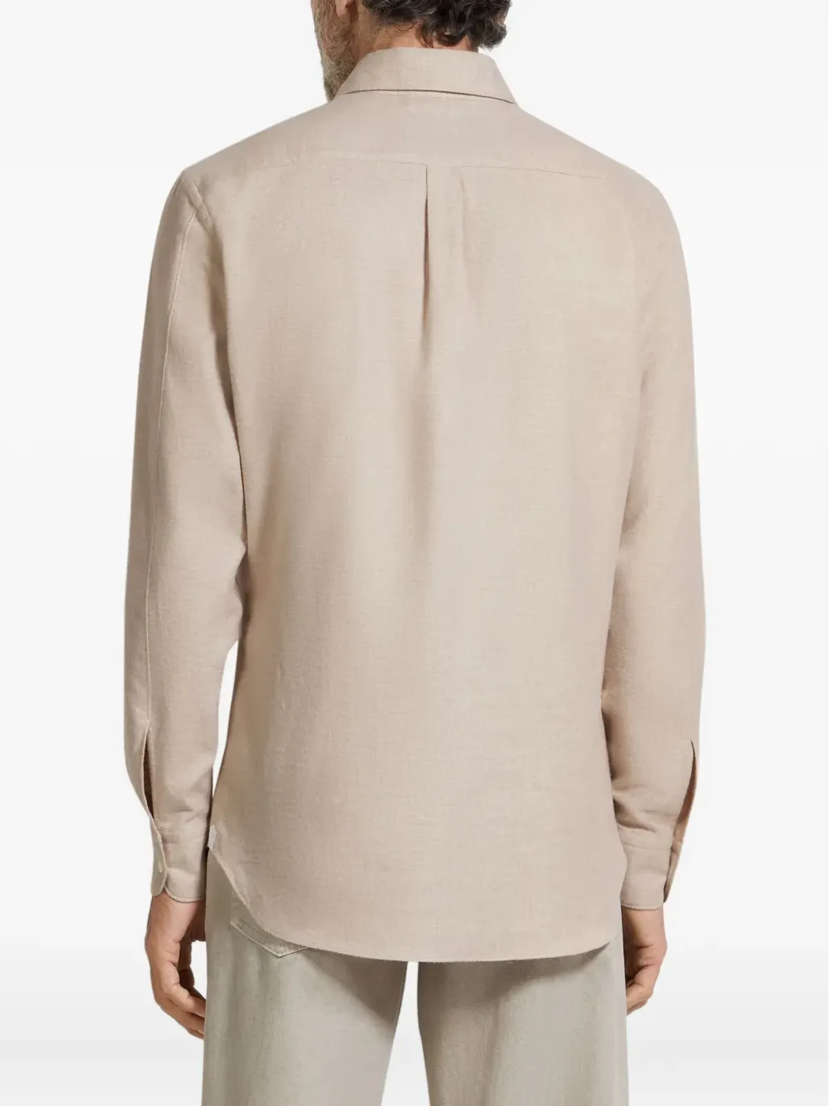 Zegna ポケット付きコットンシャツ - 画像4