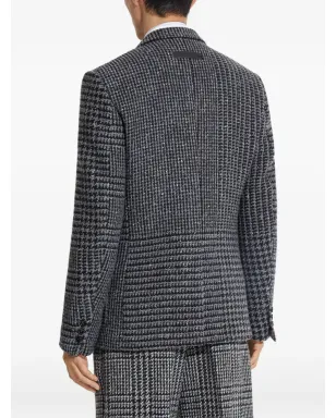 Zegna ハウンドトースト柄 ダブルブレスト ブレザー - サムネイル5
