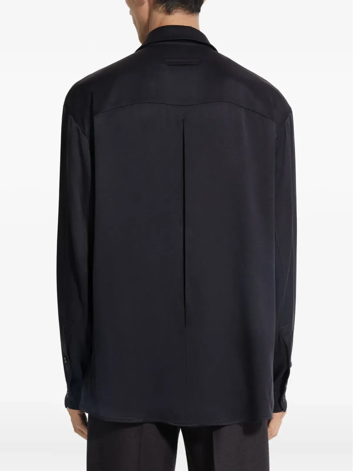 Zegna 長袖シルクシャツ - 画像4