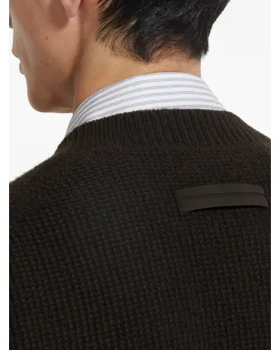 Zegna オアジ Vネック カシミアセーター - サムネイル5
